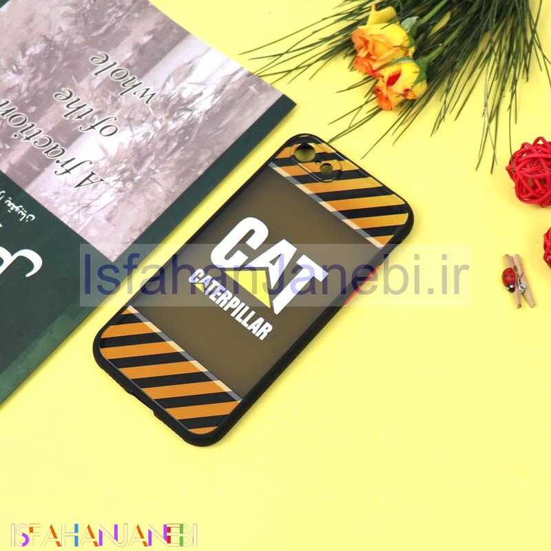 اصفهان جانبی-قاب PC مات محافظ لنزدار طرحدار CAT آیفون iPhone 7/8