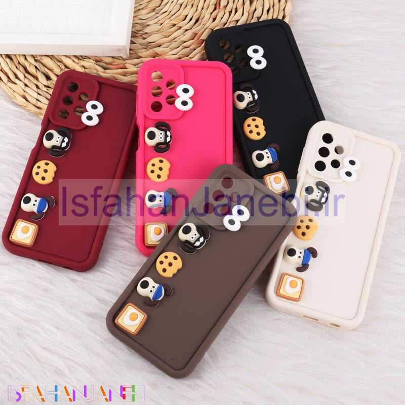 اصفهان جانبی-قاب سولید سامسونگ Galaxy A13 4G عروسک برجسته محافظ لنزدار