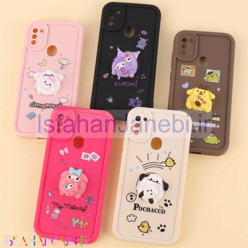 اصفهان جانبی-قاب سولید سامسونگ Galaxy A11 / M11 اسپینردار محافظ لنزدار