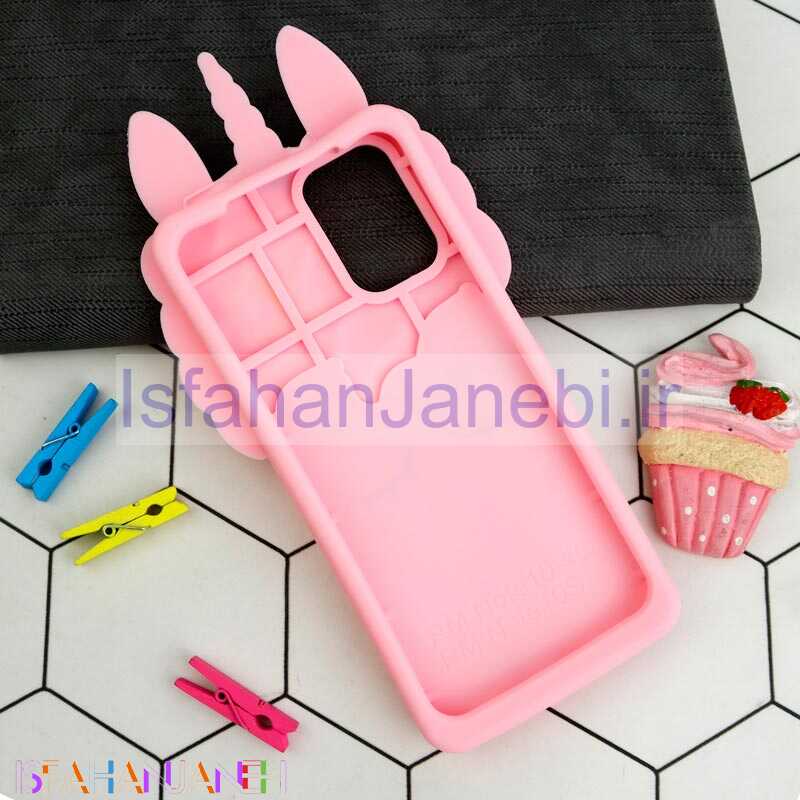 اصفهان جانبی-قاب سیلیکونی آکواریومی یونیکورن Xiaomi Redmi Note 10 4G / Redmi Note 10s