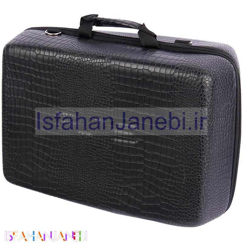 اصفهان جانبی-کیف کنسول بازی PS5 چرمی پوست ماری مشکی