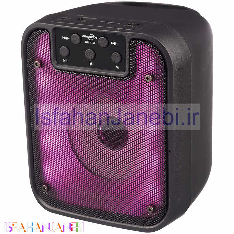 اصفهان جانبی-اسپیکر بلوتوثی رم و فلش خور Greatnice GTS-1749
