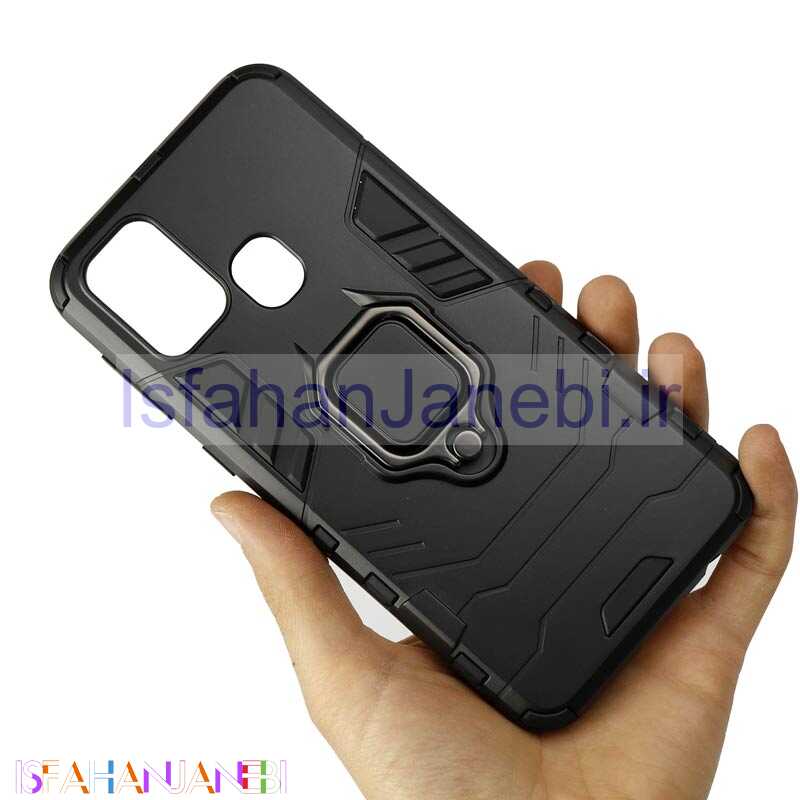 اصفهان جانبی-قاب ضد ضربه هولدر دار Keysion سامسونگ M31 مشکی
