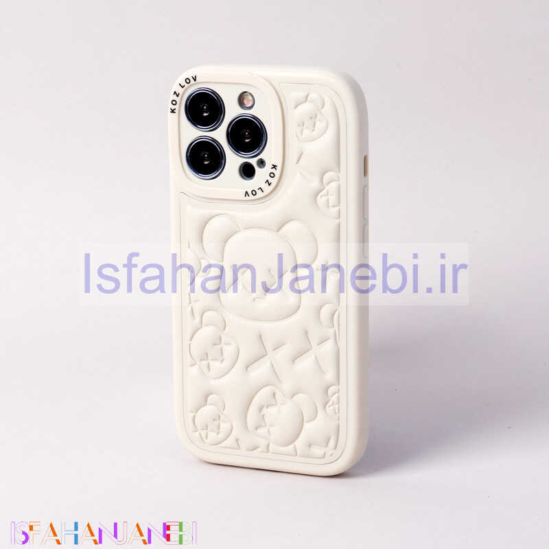 اصفهان جانبی-قاب چرمی Kozlov محافظ لنزدار iPhone 13 Pro