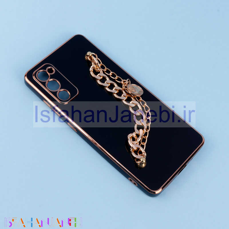 اصفهان جانبی-قاب My Case محافظ لنزدار + آویز دستی کارتیر Samsung Galaxy S20 FE