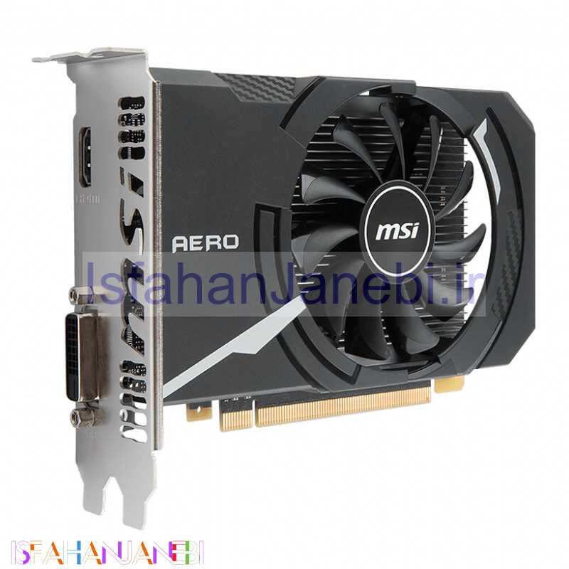 اصفهان جانبی-کارت گرافیک MSI AERO ITX GeForce GT1030 OC 2GB GDDR5 64Bit