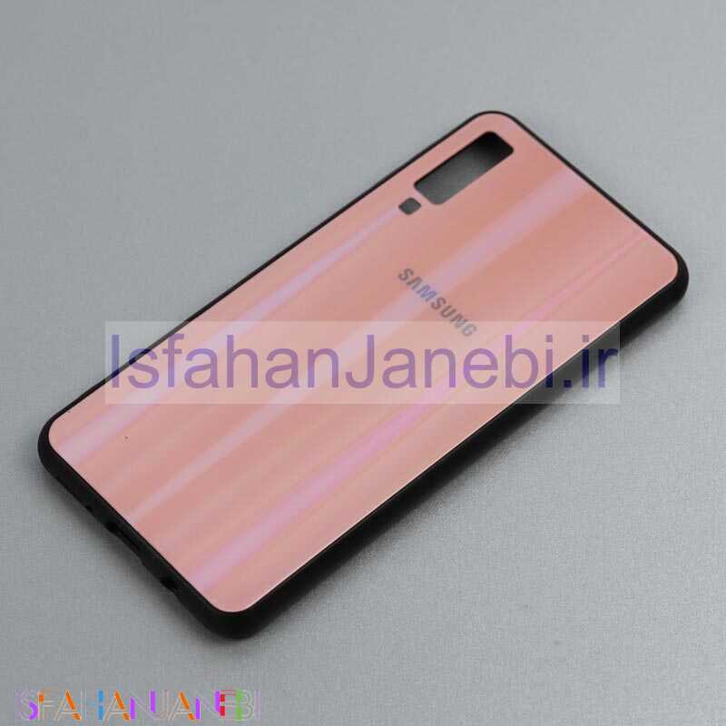 اصفهان جانبی-قاب لیزری پشت گلسی Samsung A7 2018 کد4 سری B
