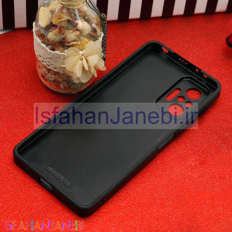 اصفهان جانبی-قاب محافظ لنزدار آینه ای + پاپ سوکت طرح LV مشکی Xiaomi Redmi Note 10 Pro
