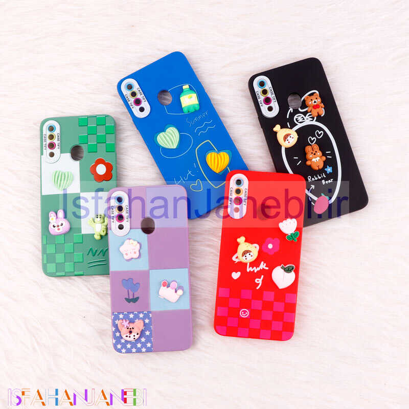 اصفهان جانبی-قاب عروسکی برجسته Pro Camera محافظ لنزدار Samsung Galaxy A20s