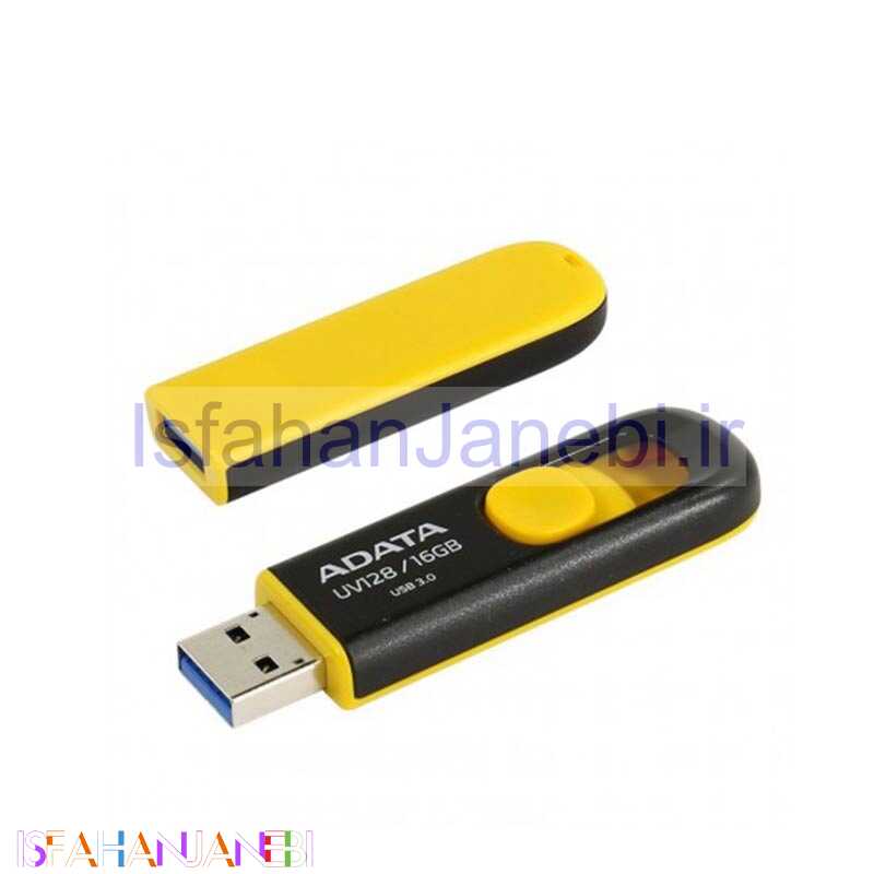 اصفهان جانبی-فلش 64 گیگ ای دیتا ADATA UV128 USB 3.2