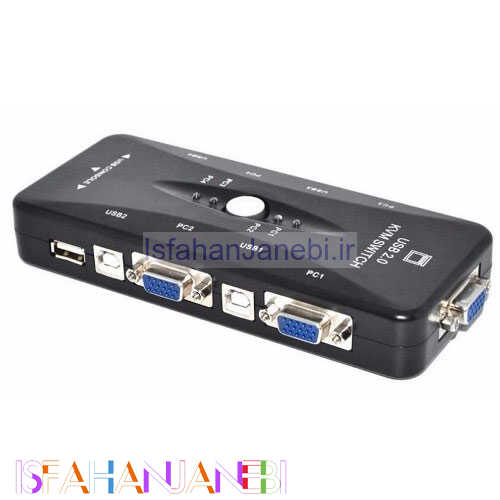 اصفهان جانبی-KVM Switch USB 4Port بدون کابل