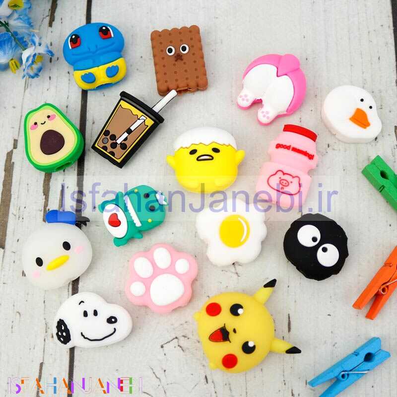 اصفهان جانبی-محافظ سری کابل سیلیکونی فانتزی پکدار سری 4