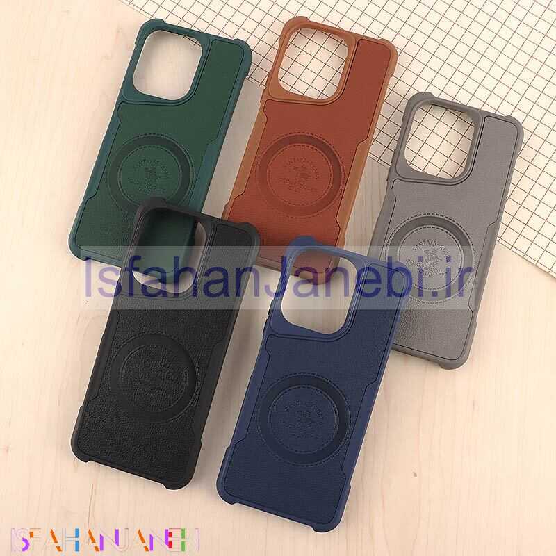 اصفهان جانبی-قاب چرمی Polo Racquet Club شیائومی Redmi 13 4G / Redmi 13 5G