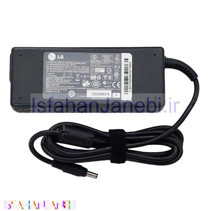 اصفهان جانبی-شارژر لپ تاپ LG 19V 4.7A