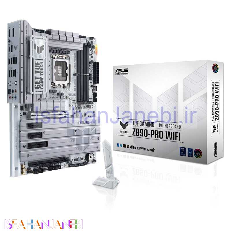 اصفهان جانبی-مادربرد ایسوس TUF GAMING Z890-PRO WIFI DDR5