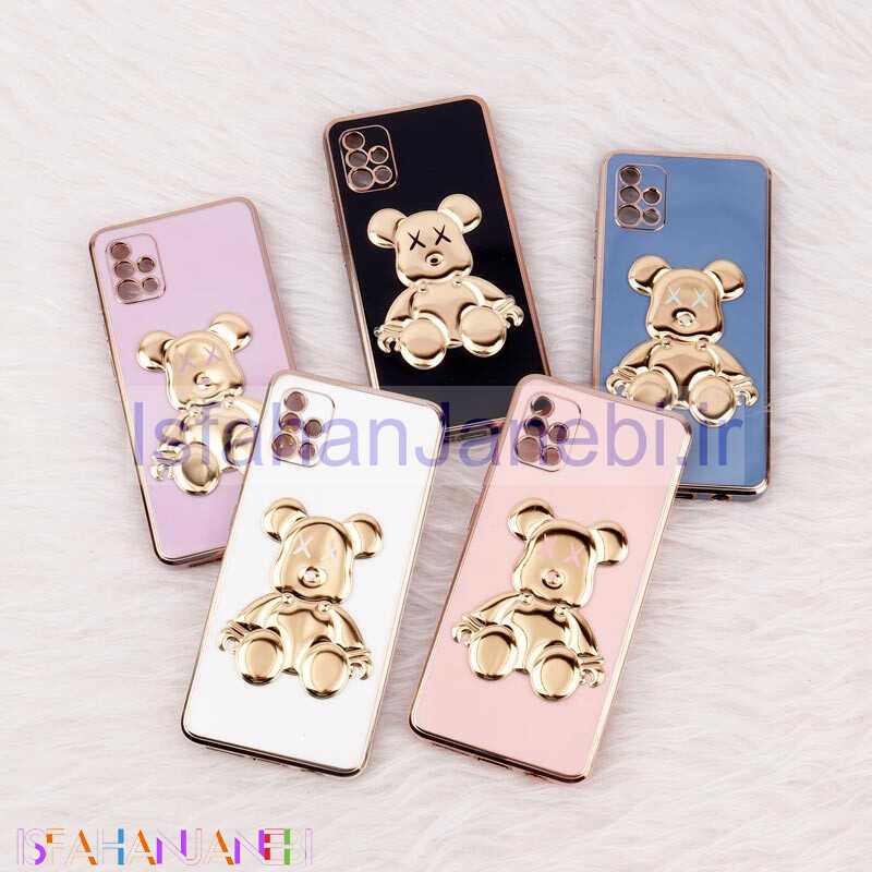 اصفهان جانبی-قاب My Case Power Bear محافظ لنزدار Samsung Galaxy A51 4G
