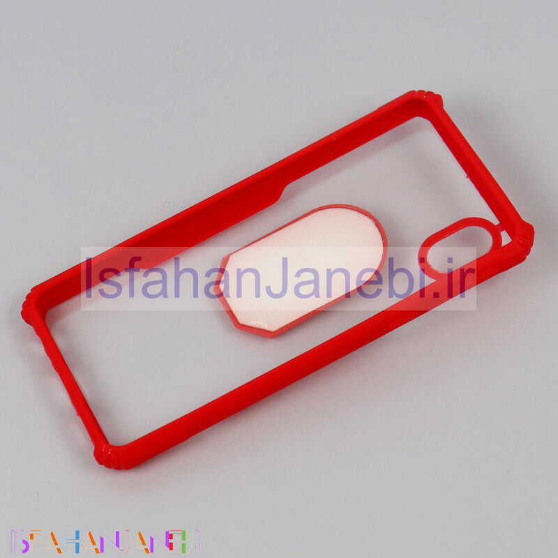 اصفهان جانبی-قاب PC شفاف هولدردار Samsung A01 Core