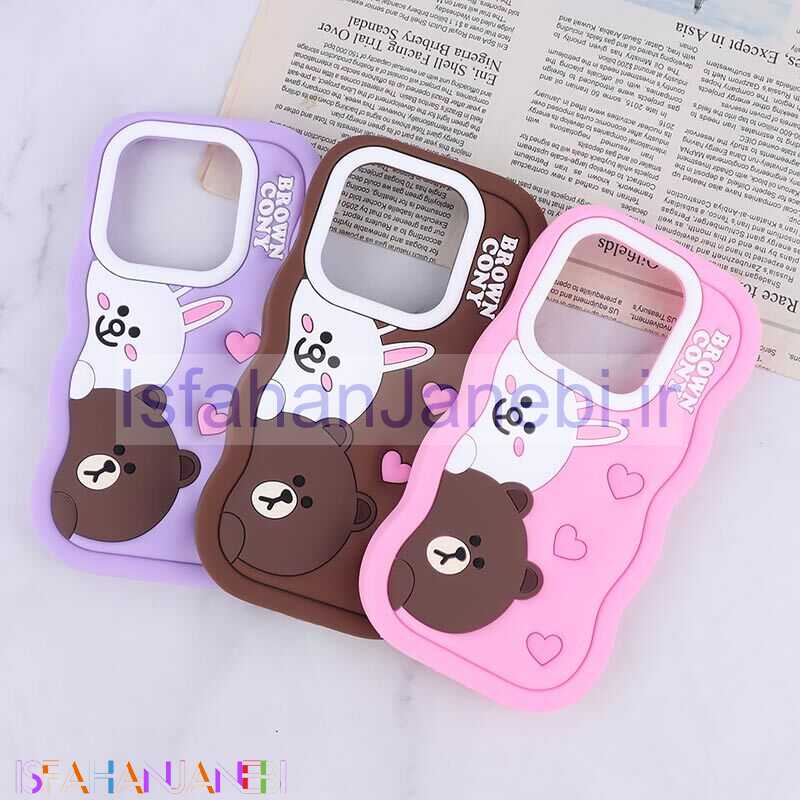 اصفهان جانبی-قاب سیلیکونی موج دار شیائومی Redmi Note 14 5G خرسی