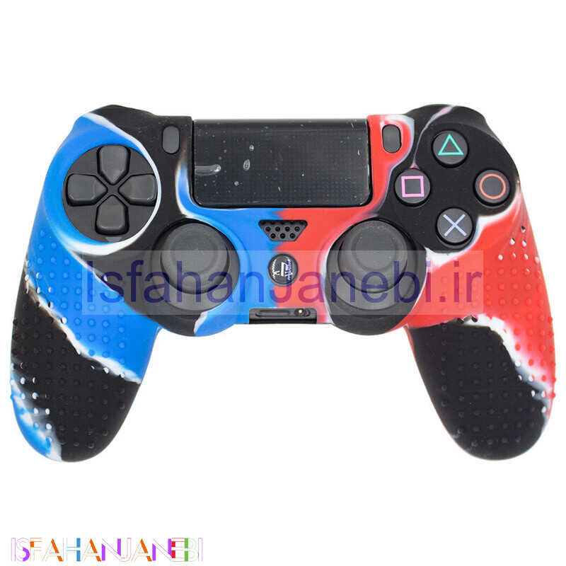 اصفهان جانبی-روکش دسته بازی PS4 مشکی آبی قرمز