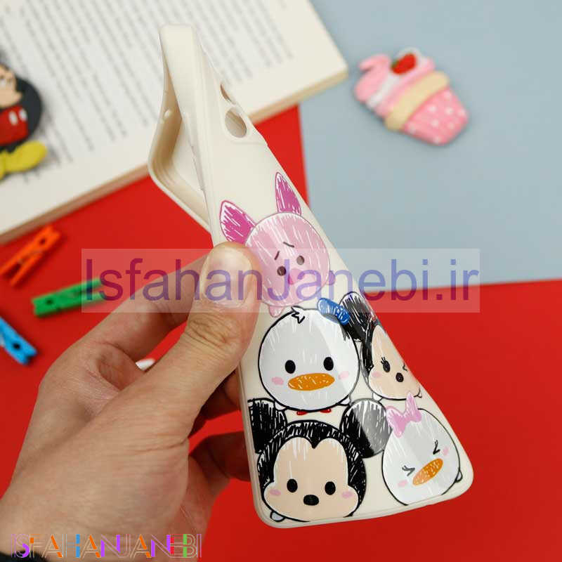 اصفهان جانبی-قاب سیلیکونی سفید محافظ لنزدار طرح دیزنی دخترانه Samsung Galaxy A51