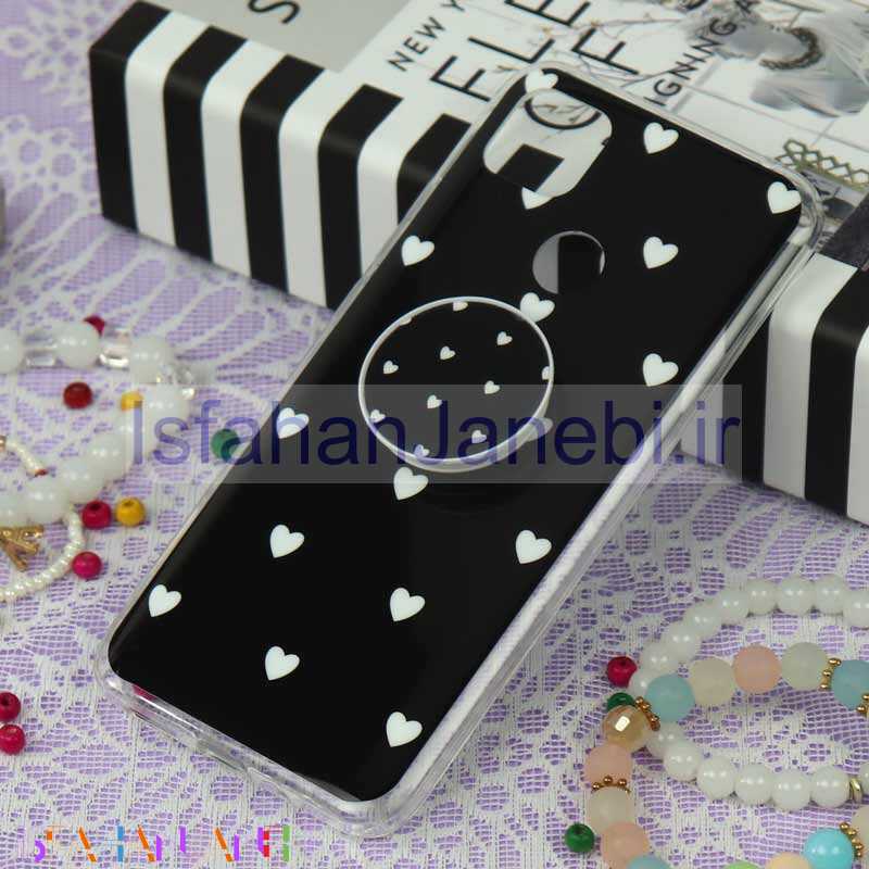 اصفهان جانبی-قاب سوپر IMD دور شفاف پاپ سوکت دار Xiaomi Redmi 9C قلبی