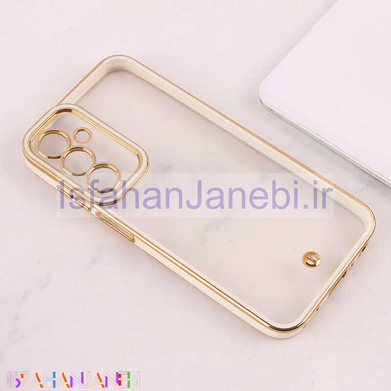 اصفهان جانبی-قاب Space سامسونگ Galaxy A25 دور رنگی محافظ لنزدار