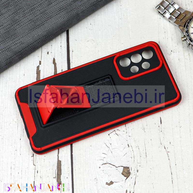 اصفهان جانبی-قاب محافظ لنزدار ضد ضربه هولدر کشویی مگنتی Samsung A52 رنگی