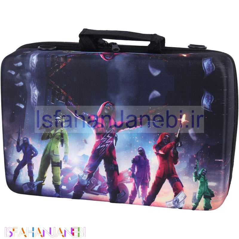 اصفهان جانبی-کیف کنسول بازی PS5 Slim طرح فانتزی کد 8