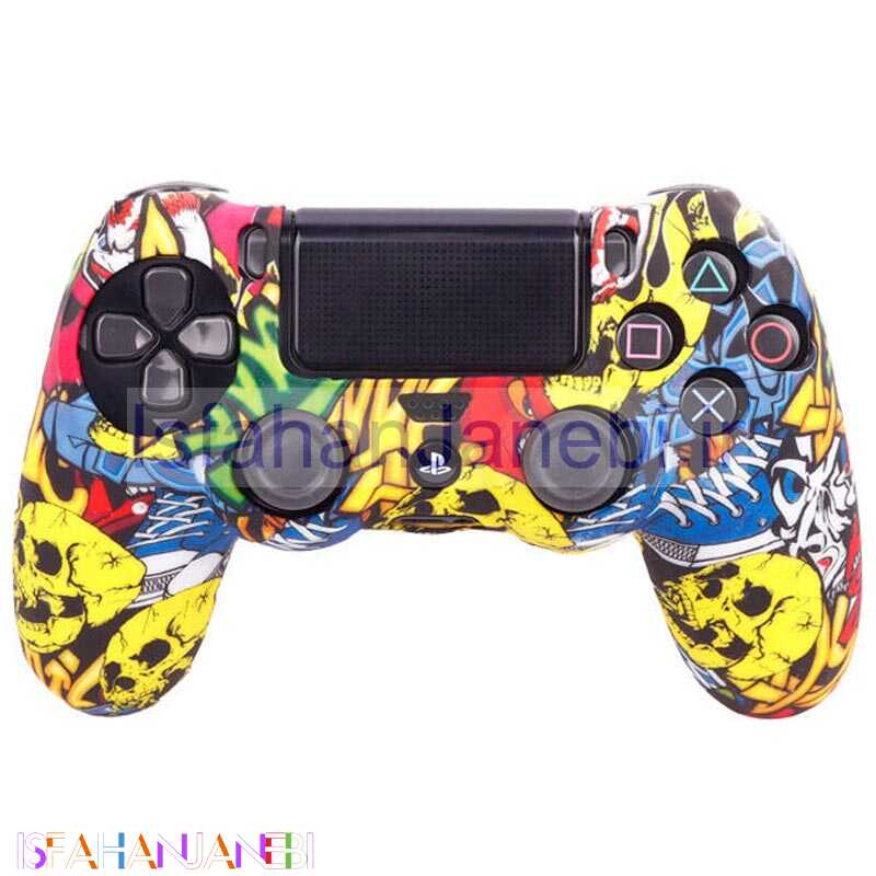 اصفهان جانبی-روکش دسته بازی PS4 طرح اسکلت و کفش