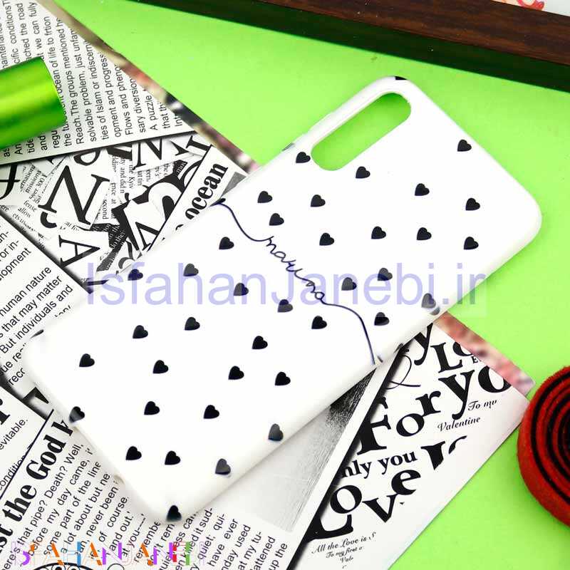 اصفهان جانبی-قاب سیلیکونی محافظ لنزدار طرح قلب Samsung Galaxy A70