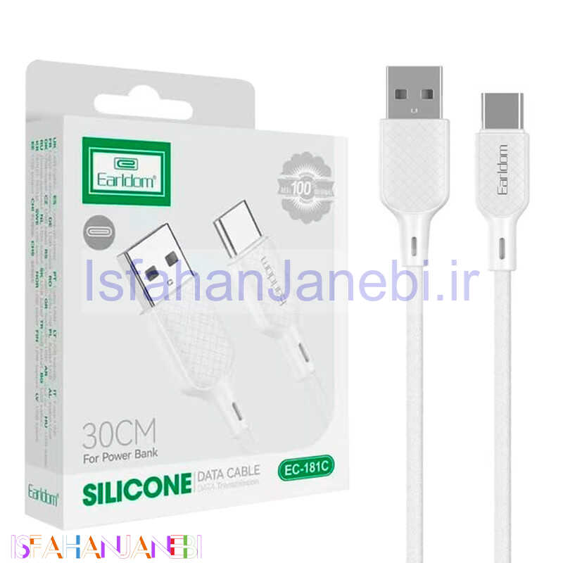 اصفهان جانبی-کابل کوتاه تایپ سی Earldom EC-181C 30cm