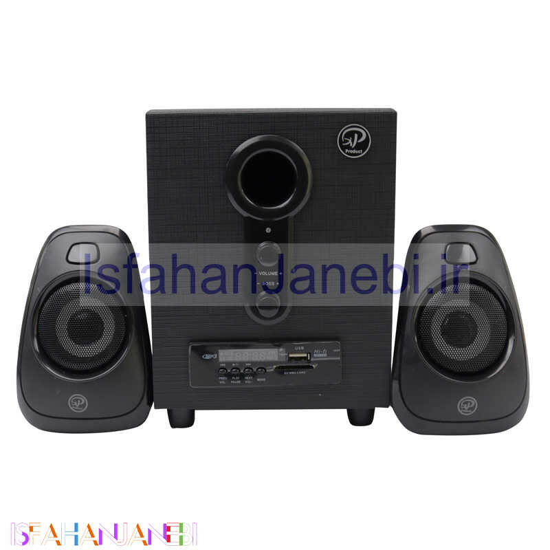 اصفهان جانبی-اسپیکر 3 تکه رم و فلش خور XP-AC123C