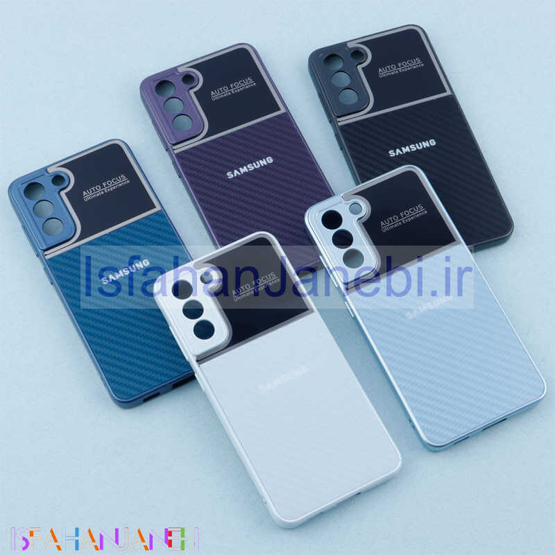 اصفهان جانبی-قاب PVD Carbon Ultimate محافظ لنزدار Samsung Galaxy S21 FE 5G