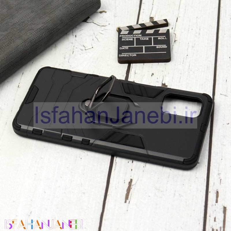 اصفهان جانبی-قاب ضد ضربه هولدر دار Keysion سامسونگ M31s مشکی