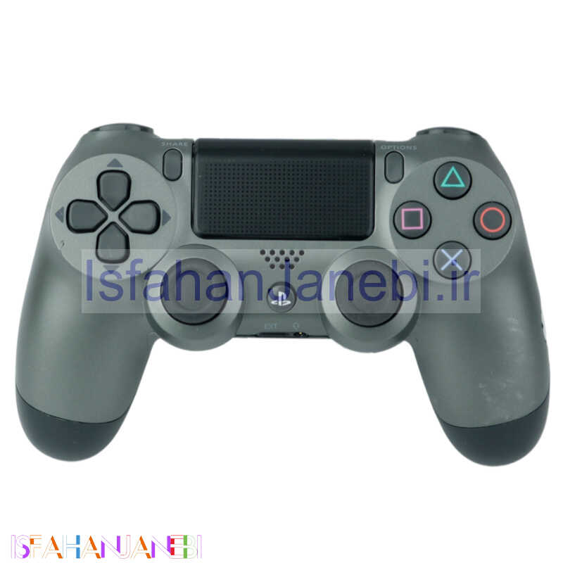 اصفهان جانبی-دسته بازی بی سیم SONY PlayStation 4 DualShock 4 High Copy خاکستری پکدار