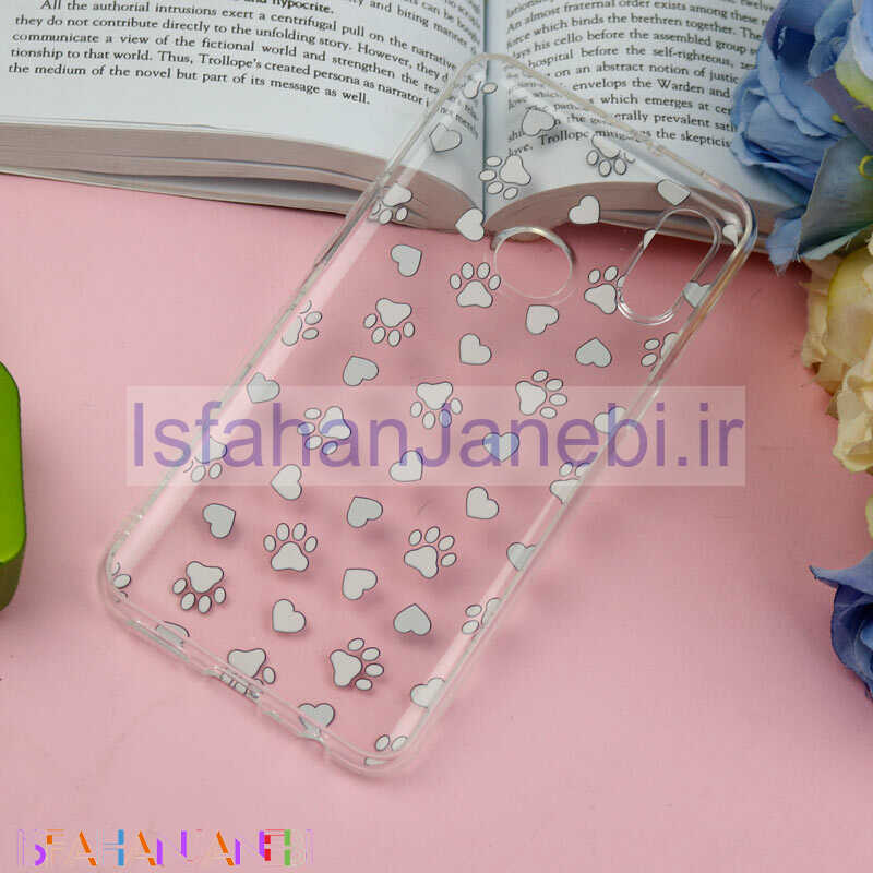 اصفهان جانبی-قاب ژله ای شفاف طرحدار ردپا Samsung Galaxy A10s