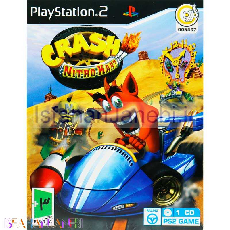 اصفهان جانبی-Crash Nitro Kart PS2 گردو