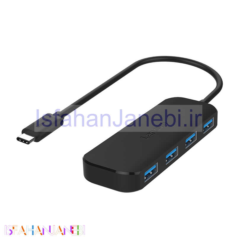 اصفهان جانبی-مبدل لنوو Lenovo C611 Type-C 4Ports USB3.0