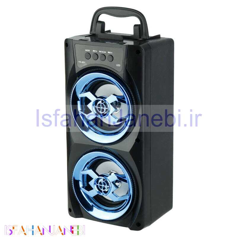 اصفهان جانبی-اسپیکر بلوتوثی رم و فلش خور YD-801
