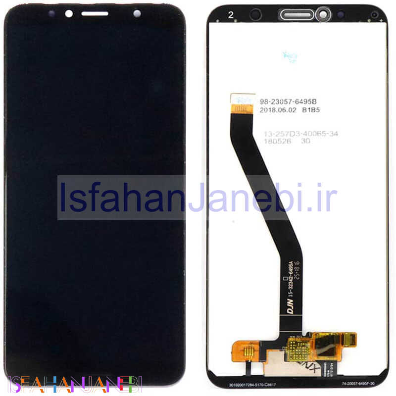 اصفهان جانبی-تاچ و ال سی دی گوشی Huawei Y6 Prime مشکی