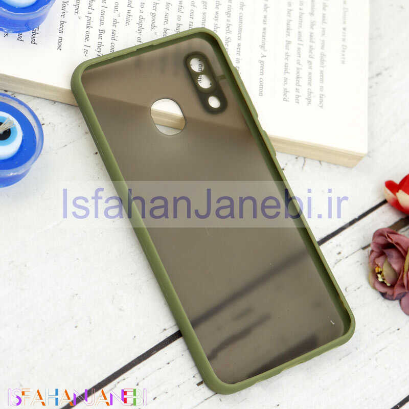 اصفهان جانبی-قاب PC مات محافظ لنز دار Samsung Galaxy A20