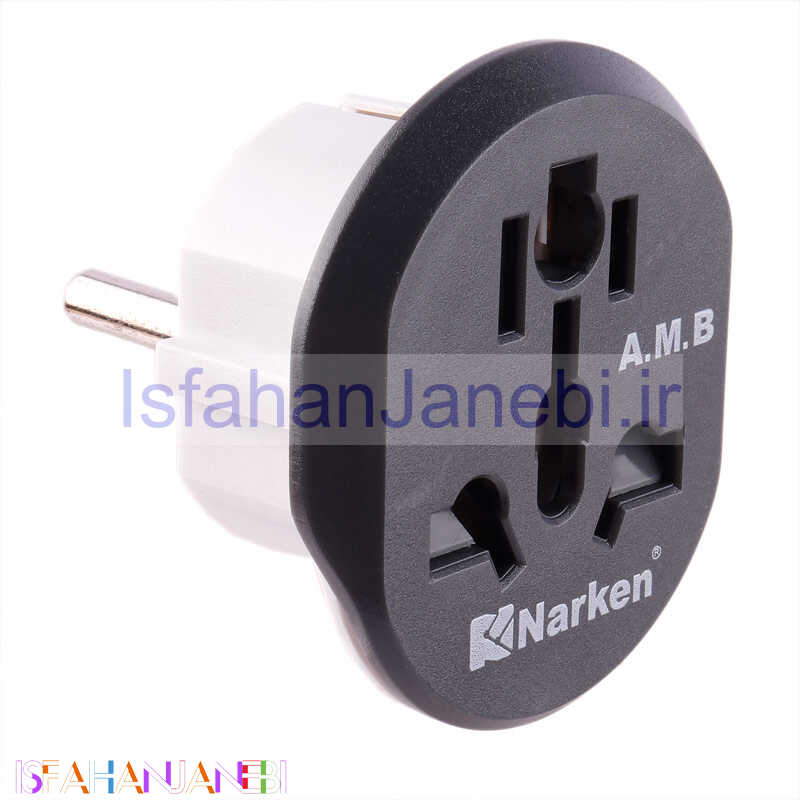 اصفهان جانبی-تبدیل برق 3 به 2 نارکن NK605K2 16A