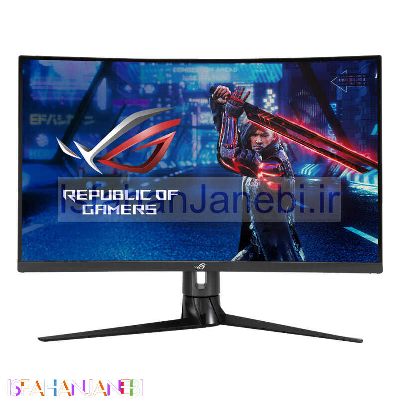 اصفهان جانبی-مانیتور گیمینگ ایسوس ROG Strix XG32VC سایز 31.5 اینچ