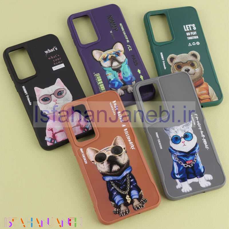 اصفهان جانبی-قاب سیلیکونی ژله ای طرح چاپی سامسونگ Galaxy A55