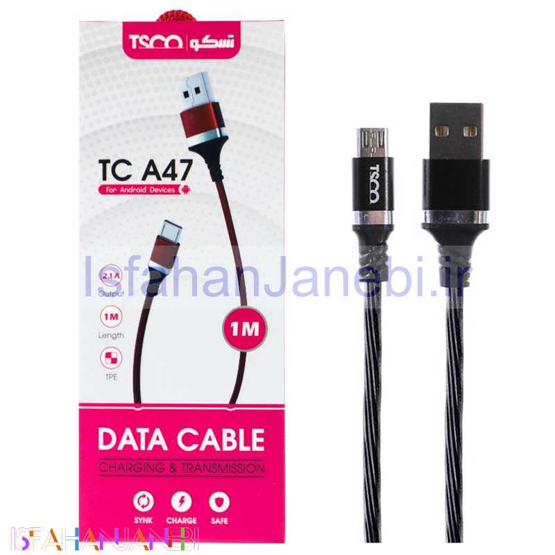 اصفهان جانبی-کابل میکرو یو اس بی TSCO TC A47 1m