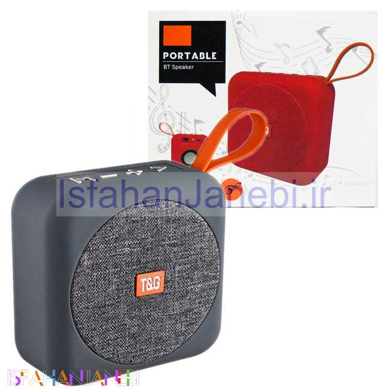 اصفهان جانبی-اسپیکر بلوتوثی رم و فلش خور T&amp;G TG-505