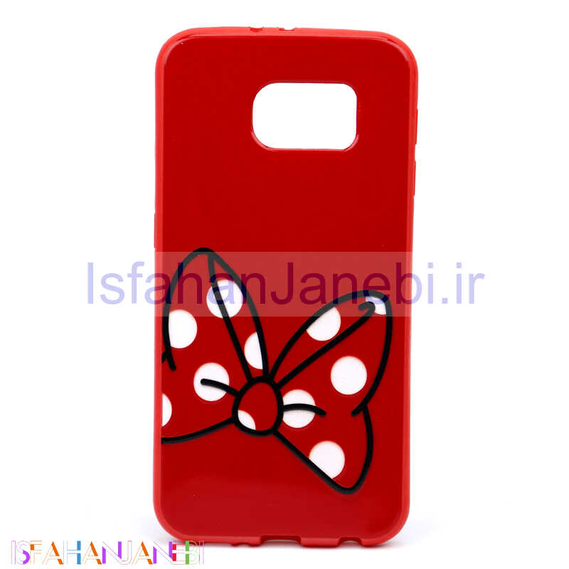 اصفهان جانبی-قاب فانتزی برجسته قرمز سامسونگ Galaxy S6 کد2