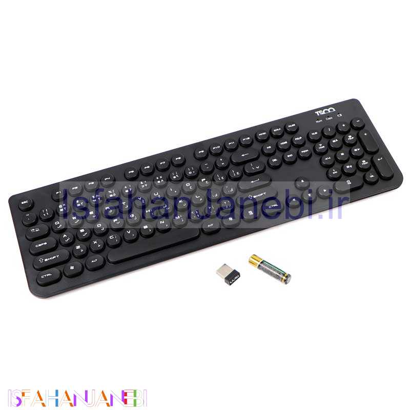 اصفهان جانبی-کیبورد بی سیم تسکو TK 7001W