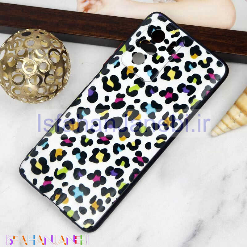 اصفهان جانبی-قاب PC محافظ لنز دار طرح پلنگی شیائومی Xiaomi Poco F3