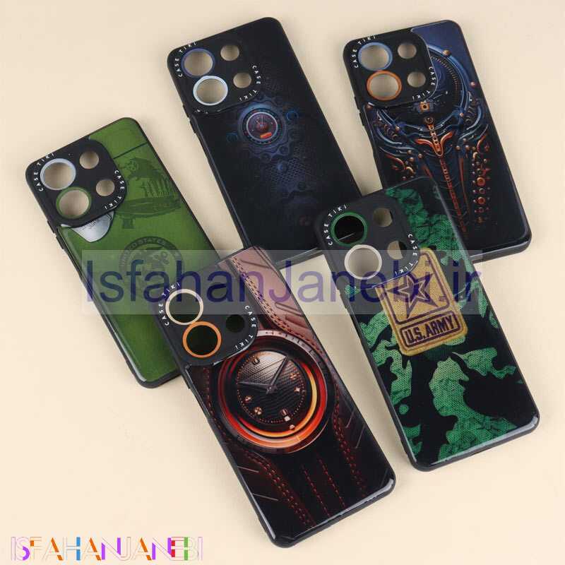 اصفهان جانبی-قاب Case Tiki دراگون محافظ لنزدار Xiaomi Redmi Note 13 4G
